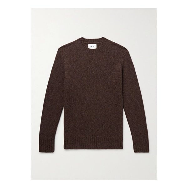 NN.07 리 6598 메리노 울 혼방 스웨터 브라운 46376663162896248