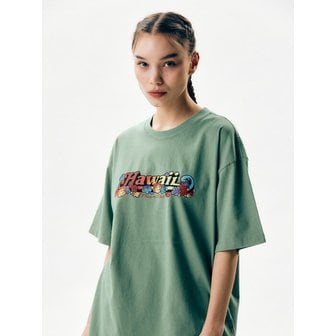 빅웨이브컬렉티브 HAWAII T-SHIRT (FOLIAGE)