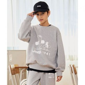지프 JEEP키즈 KIDS 그린라벨 펭귄곰 맨투맨KQ5TSU890MG 225494