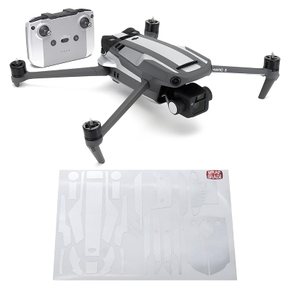 WRAPGRADE for DJI Mavic 3 / Classic 용 악센트카라- 스킨실 에어 포스실버-