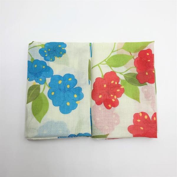 꽃 패턴 손수건 스카프(1)