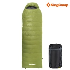  킹캠프 페이버 400 머미 다운 동계 캠핑 용품 침낭
