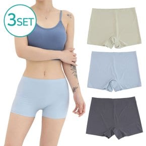 자체제작 네모 네모팬티 민트 소라 차콜 3매 set M L XL 노라인 사각