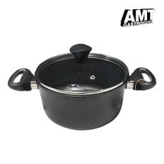 AMT 캐서롤 주물 냄비 20cm (뚜껑포함/인덕션용)