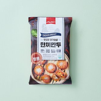 맛있닭 닭가슴살 한끼만두 짬뽕맛 1팩 (200g)