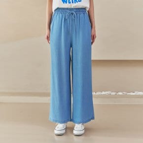 블루라인 밴딩 데님 청바지