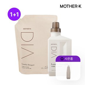 [1+1] 디아 신생아 세탁세제 1L+세탁세제 1.7L (무향) 디아얼룩제거제500ml GIFT