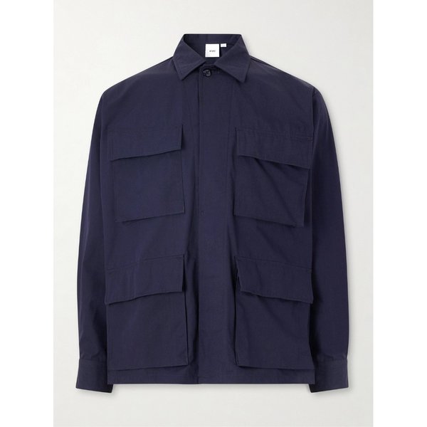 로고 프린트 코튼 블렌드 코듀라 오버셔츠 46376663163041761