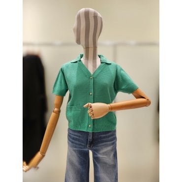 LINE [라인어디션] (N755) 카라 브이넥 가디건 (NKCDOC0100)