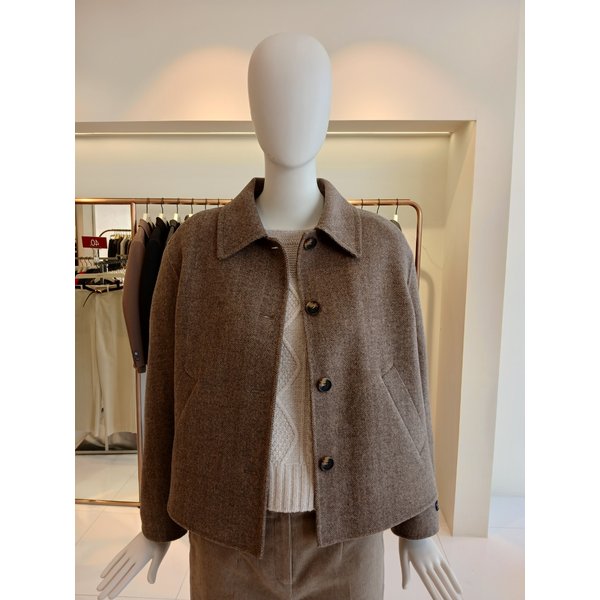 [여주점] 씨씨콜렉트 카라넥헤링본숏코트 E254msg156