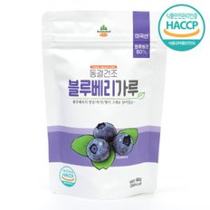 동결건조 블루베리 가루 90g 동결건조 블루베리 분말