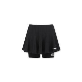 [Athletic FIT] Womens Jersey Flare Skort(WWKCA23555BKX)