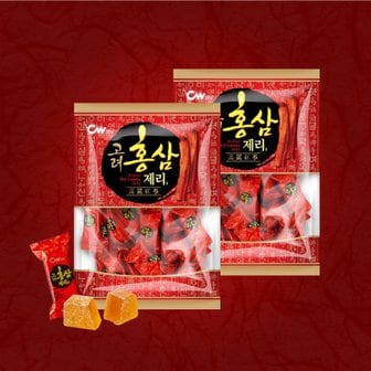 너만아는과자점 청우 고려 홍삼 제리 350g x 2봉 / 대용량젤리