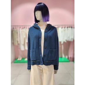 [부산점] 단추 후드 니트 가디건 BAKC66361A9461