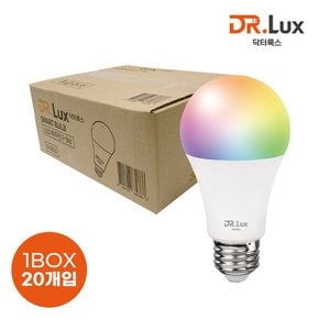 닥터룩스 LED 똑띠전구 9W 스마트 컬러 전구 20개입