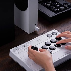 8BitDo Xbox 아케이드 스틱 게이밍 조이스틱 PC/Steam 컨트롤러