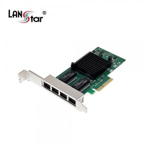 LANstar PCIe Intel i350 4포트 1G 랜카드 LS-I350T4