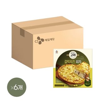 CJ제일제당 고메 갈릭치즈 피자 325g x6개