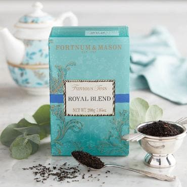  [해외직구] 포트넘앤메이슨 로얄 블렌드 홍차 종이팩 200g Fortnumandmason Royal Blend Tea 200g Carton