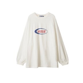 Sport logo supersize long sleeve t-shirt_ivory