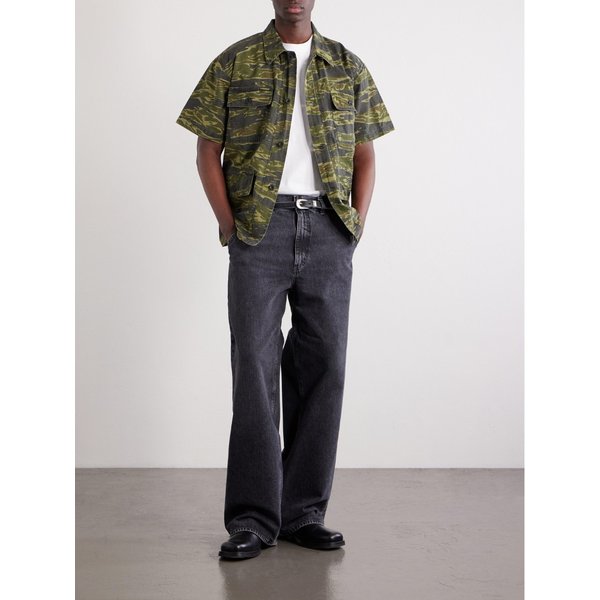 카모플라주 코튼 립탑 셔츠 46376663162965963