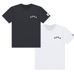 ROKA 기능성 반팔 군인 가족 로카티 단체티 빅사이즈