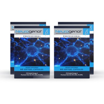 이노헬스앤케어 뉴로제놀 프로페셔널 60연질캡슐 4개