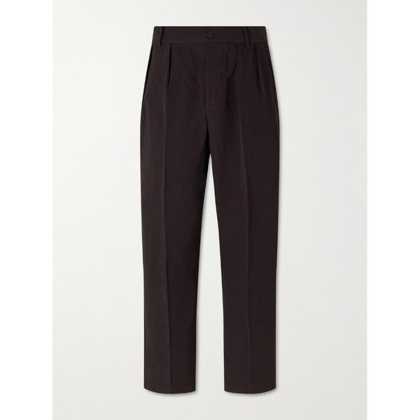 스트레이트 코튼 리넨 블렌드 팬츠 46376663163032271