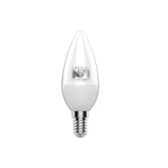 룸인커머스 장수램프 LED 촛대구 5W (투명) 캔들전구 E14/E17/E26 램프