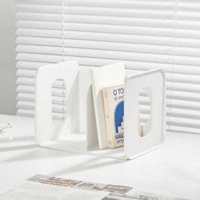 2단 책꽂이 책상 화이트 심플 컴팩트 선반 책장 오피스