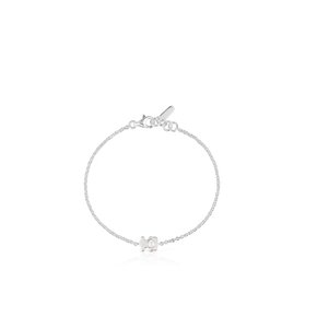 실버 베어 체인 브레이슬릿 컬처드 펄 I-Bear / Silver bear chain Bracelet / 팔찌/ 1004127600