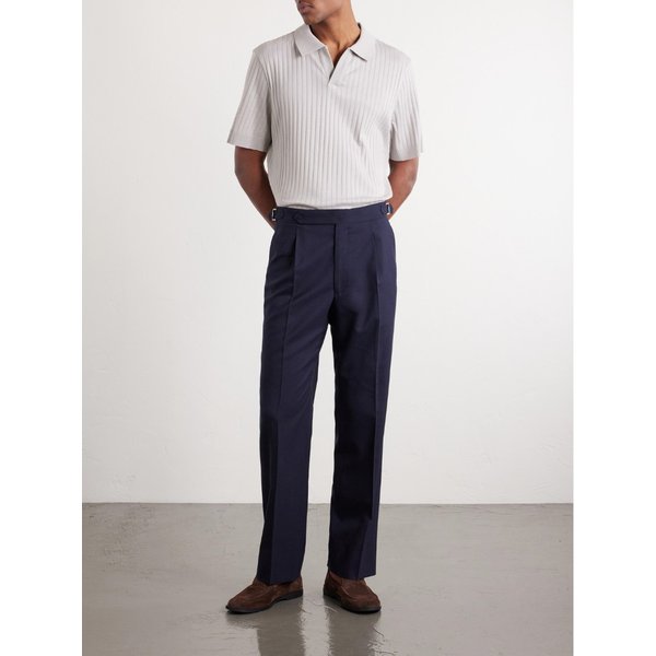 미스터 피 코튼 니트 폴로 셔츠 46376663163009186