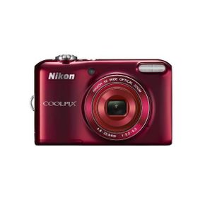 일본 니콘 쿨픽스 ニコンCOOLPIX L28レッド20.0メガピクセル 1443966