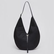 Luv hole Hobo Bag(Nylon black)_OVBAX24527BLK