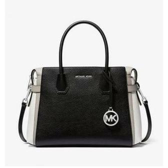 마이클코어스 마이클 코어스 Mercer 미디엄 컬러 블락 벨트 샤첼백 35S4SM9S8L