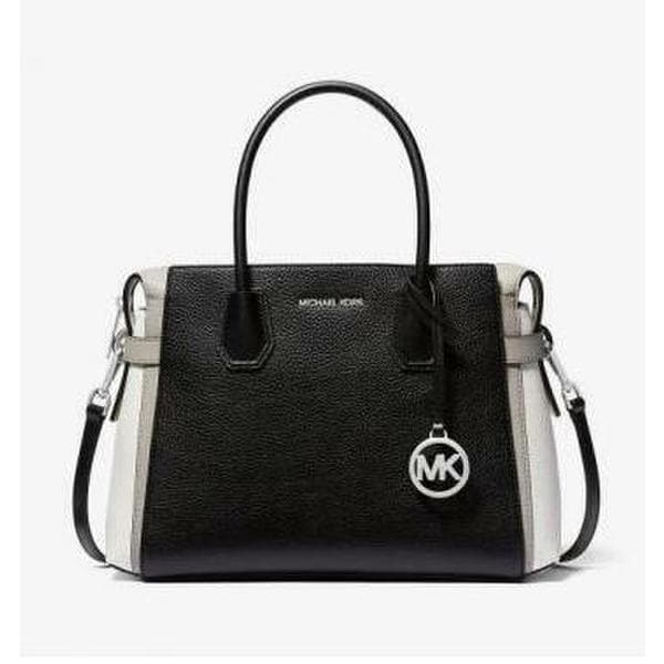 마이클 코어스 Mercer 미디엄 컬러 블락 벨트 샤첼백 35S4SM9S8L