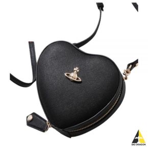 비비안웨스트우드 24 SAFFIANO MINI HEART CROSSBODY (5202006JU S000B N401)