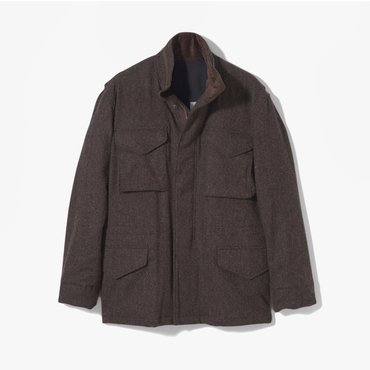 샌프란시스코마켓 [KENNETH FIELD]케네스 필드 M65 자켓/M65 JACKET WOOLRICH BROWN/KFD2M20002A50