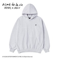 HOSHI X ADLV WAPPEN HOODIE 호시X아크메드라비 와펜 후드 멜란지