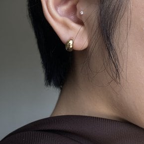 Mini curve earring 2 sv (2024fw56)