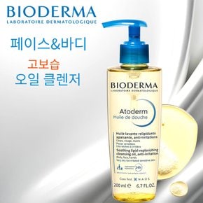 아토덤 윌 드 두쉬 200ml 건조하고 예민한 피부를 잠재우는 고보습 오일 클렌저