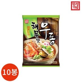 한성기업 해물맛 우동 (1인분) 212g x 10봉