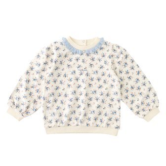 밍크뮤 [여주점] [오프라벨 여주점] 밍크뮤 (BL) 씨엘플라워스웨트셔츠 (34A15-334-05)