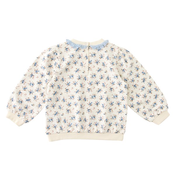 [여주점] [오프라벨 여주점] 밍크뮤 (BL) 씨엘플라워스웨트셔츠 (34A15-334-05)