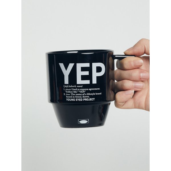 YEP 베이직 머그 [BLACK]