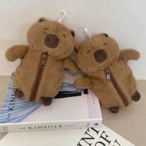 포동카피바라필통 파우치 펜슬 화장품 인형 학생_P378768343