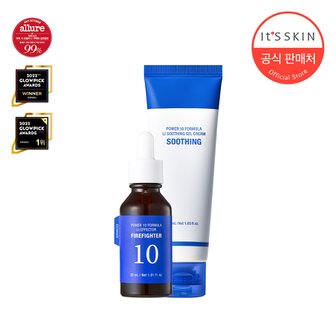 잇츠스킨 파워10 엘아이 감초줄렌 이펙터 30ml+젤 크림 55ml SET