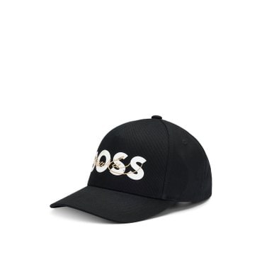 BOSS [30프로 할인][SR23][BOSS x Bruce] 로고 캡 모자 블랙(50502942001)