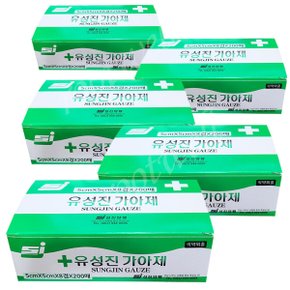 양행 유성진가아제(5cm/200매)x5박스 상처드레싱