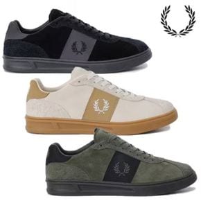[B4 Suede] FRED PERRY 남성 스웨이드 스니커즈 SFPM2438325